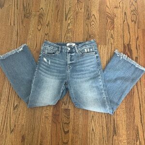 Mica high waisted wide ankle jean. Great condition. Comfortable and stylish!